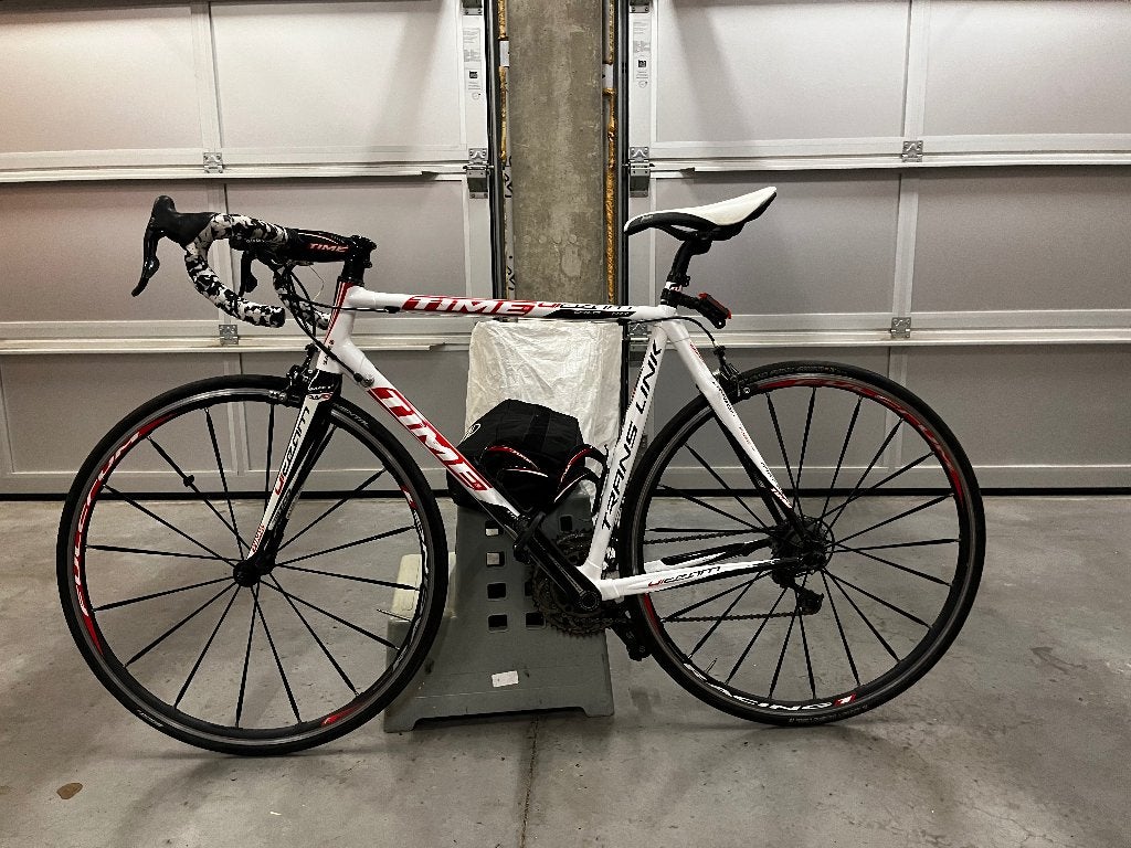 Vélo de course : TIME Ulteam, Autres marques, Frein sur jante, Comme neuf, Enlèvement