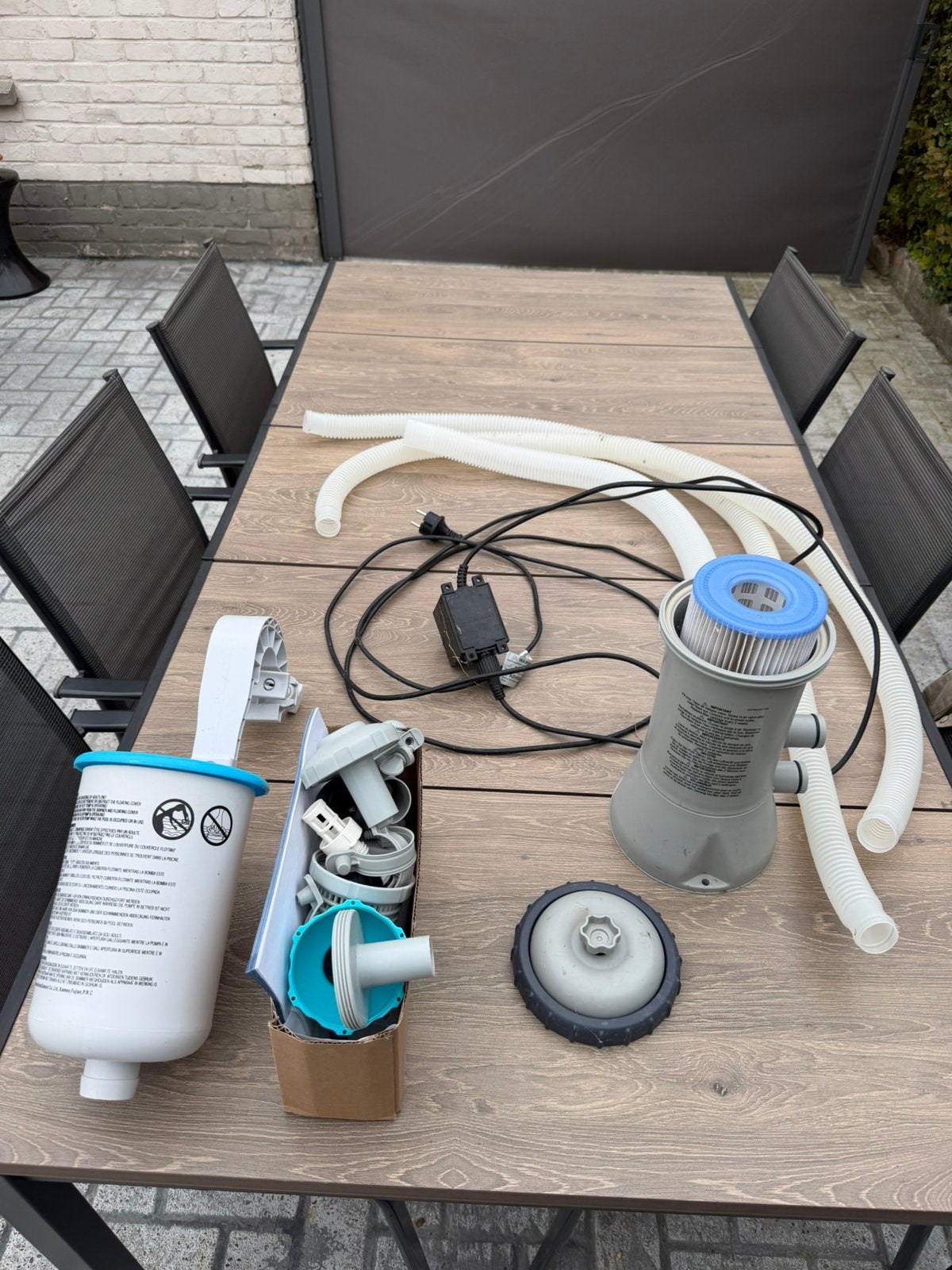 accessoires de piscine, Jardin & Terrasse, Enlèvement, Utilisé, Échelle