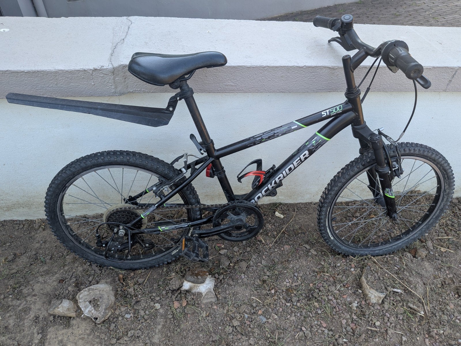 rockrider mountainbike kind, Fietsen en Brommers, Ophalen, Gebruikt, Velgrem, 20 tot 24 inch
