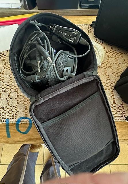 Sacoche de transport Casque Headset ULM, Enlèvement ou Envoi, Utilisé, Autres types