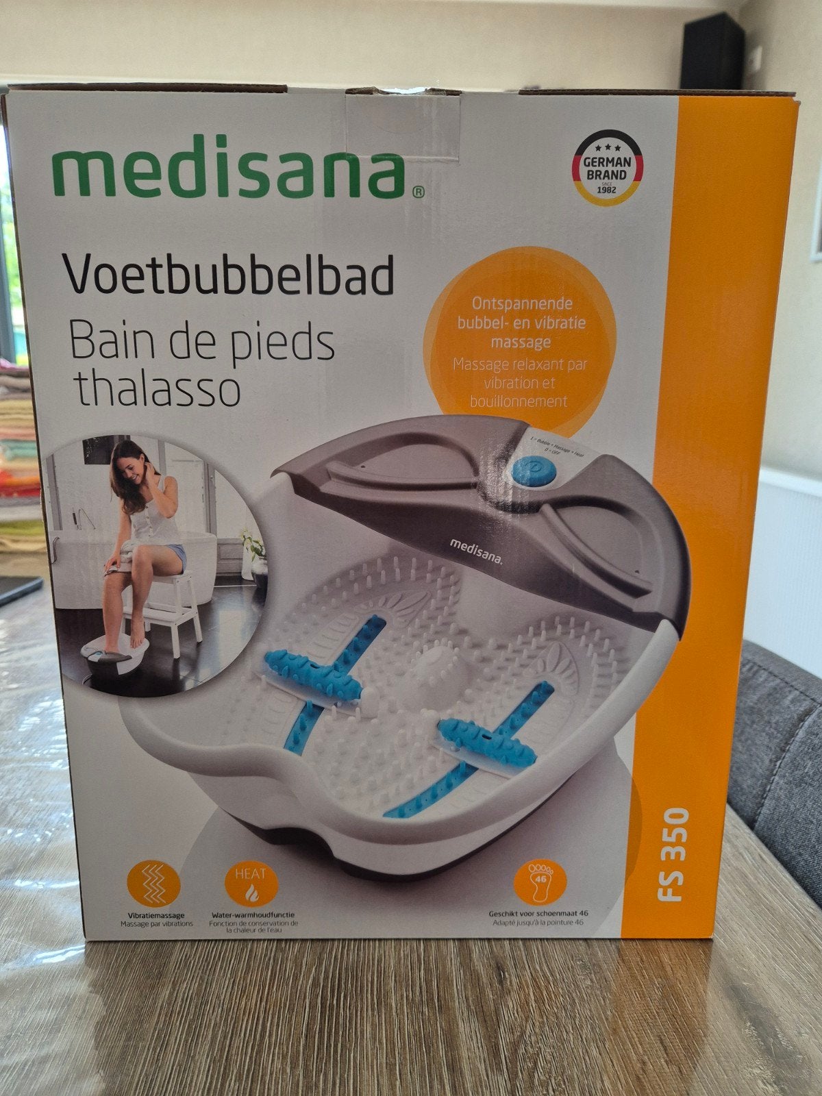 voetbad Medisana, Elektronische apparatuur, Ophalen