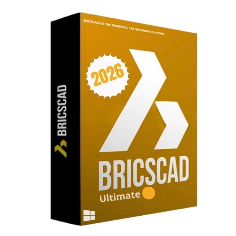 Bricscad Ultimate 2026 Volledige Versie, Computers en Software, Ophalen, Nieuw, Windows