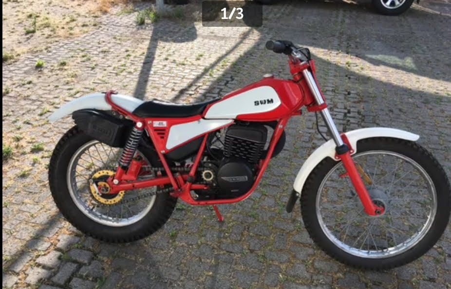 Moto Trial SWM 330 TL guanaco, Autre, 320 cm³