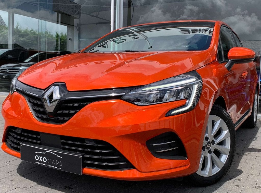 Renault Clio 1.0i TCe 100CV INTENS / Gps / Clim Auto / Camer, Auto's, Voorwielaandrijving, Gebruikt, Euro 6, Overige kleuren