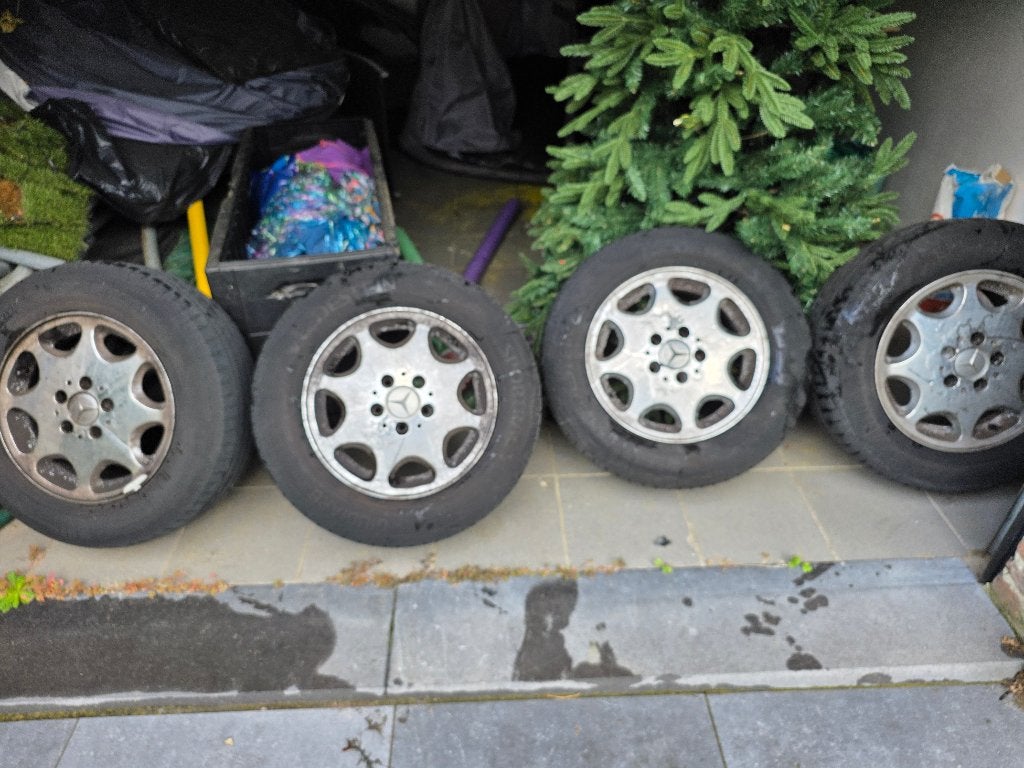Mercedes velgen, Auto-onderdelen, Ophalen, 15 inch, Velg(en)