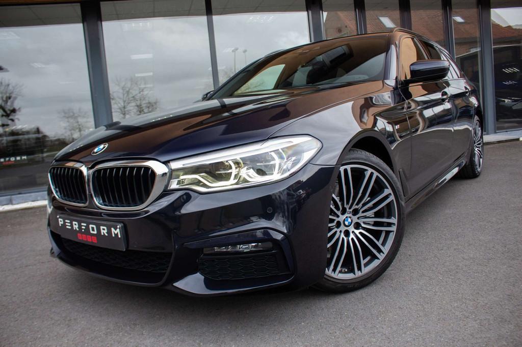BMW 518 TOURING*M-PACK*BMW HISTORY*MEMORY SEAT*KEYLESS* + 1J, Autos, USB, Autres couleurs, 5 portes, Automatique