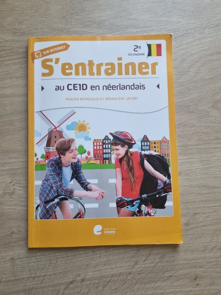 S'entraîner au CEID en Néerlandais 2e secondaire (Erasme), Livres, Editions erasme, Néerlandais, Comme neuf, Enlèvement