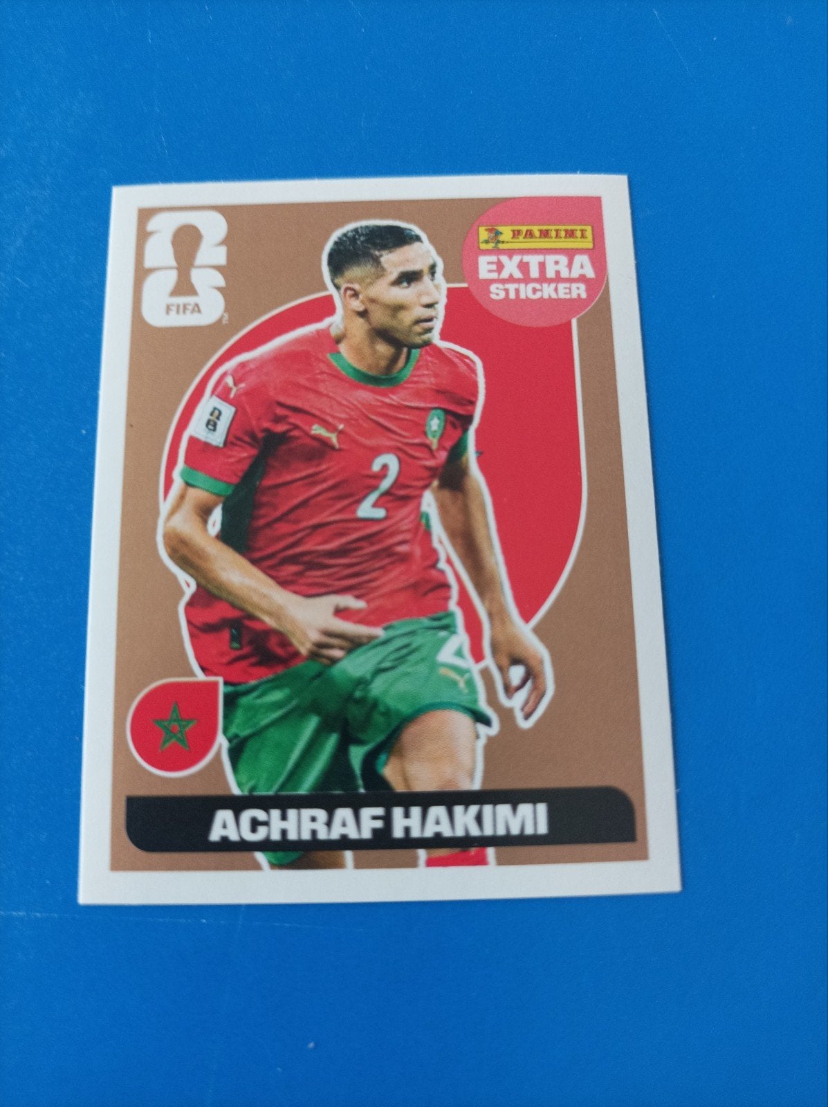 Panini World Cup USA 2026 Autocollant supplémentaire Achraf, Envoi, Autocollant