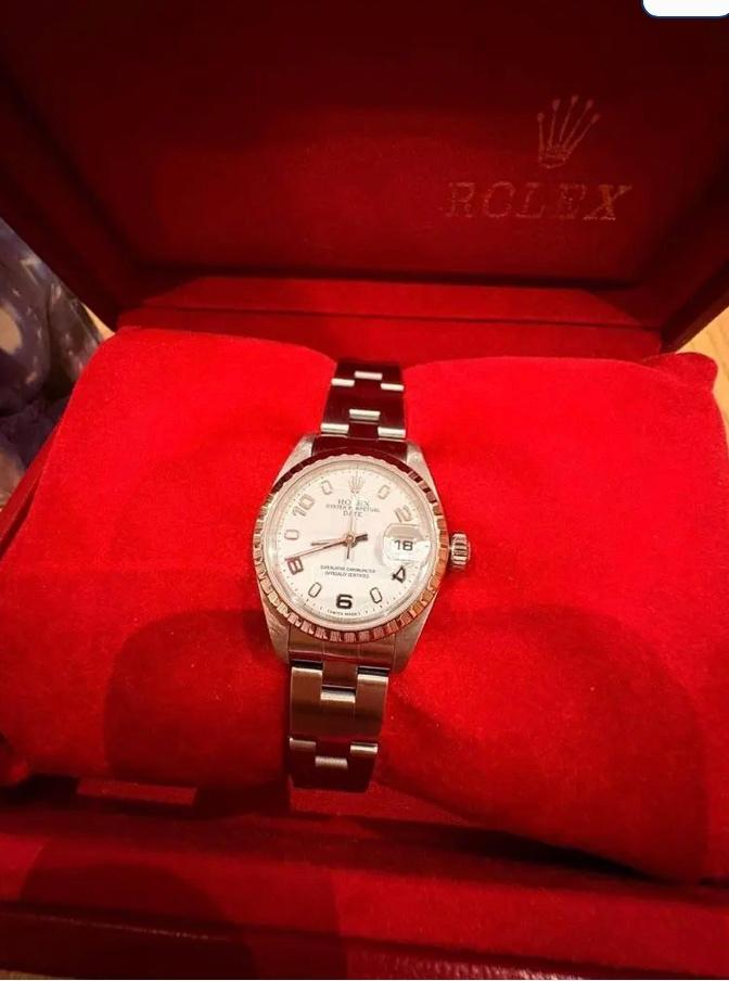 Rolex Oyster Perpetual Lady, Bijoux, Sacs & Beauté, Montres | Femmes, Utilisé, Montre-bracelet, Rolex, Acier, Acier, Enlèvement