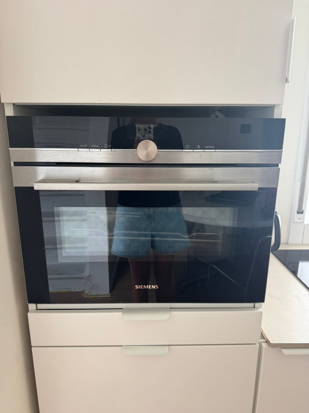 Oven - stoomoven en gewone oven Siemens, Electroménager, Enlèvement, Comme neuf, Siemens, Four