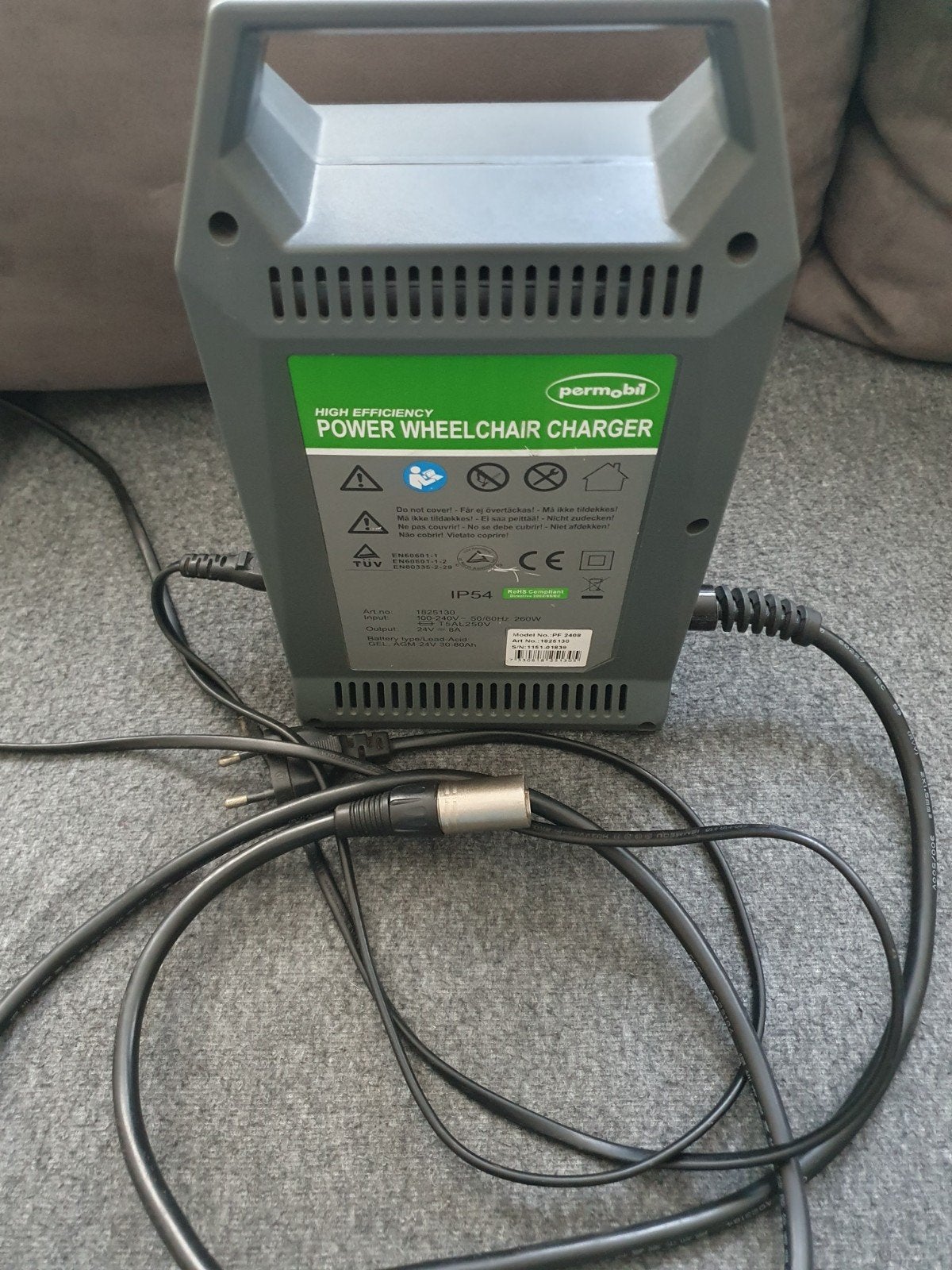 Nieuw battery charger gel voor rolstoel en scootmobiel, Diversen, Ophalen