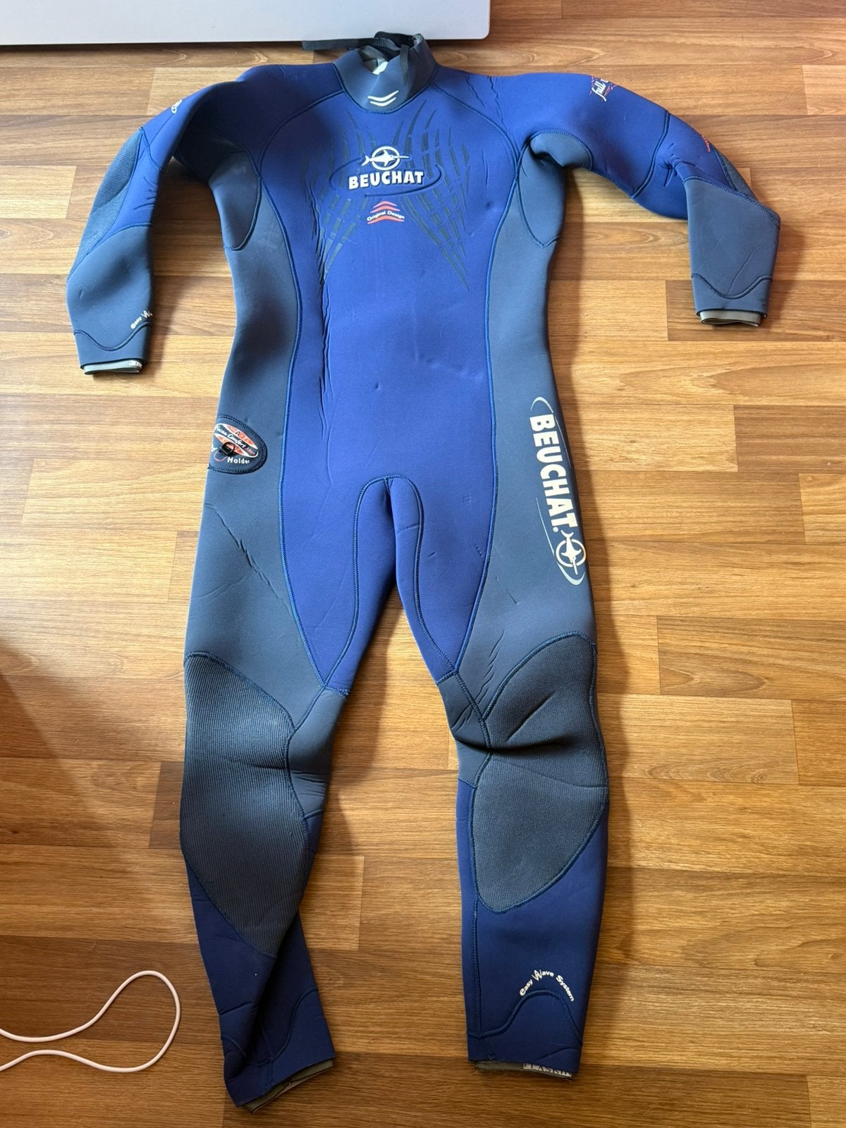Beuchat 7mm XL duikpak in goede staat, Ophalen, Zo goed als nieuw, Heer