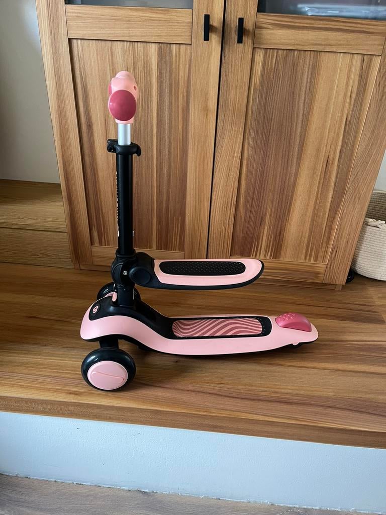 Kinderkraft Halley 2-in-1 kinderstep, Kinderen en Baby's, Speelgoed | Buiten | Voertuigen en Loopfietsen, Zo goed als nieuw, Ophalen