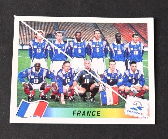 Panini France 98/Team Photo France, Collections, Envoi, Neuf, Affiche, Image ou Autocollant