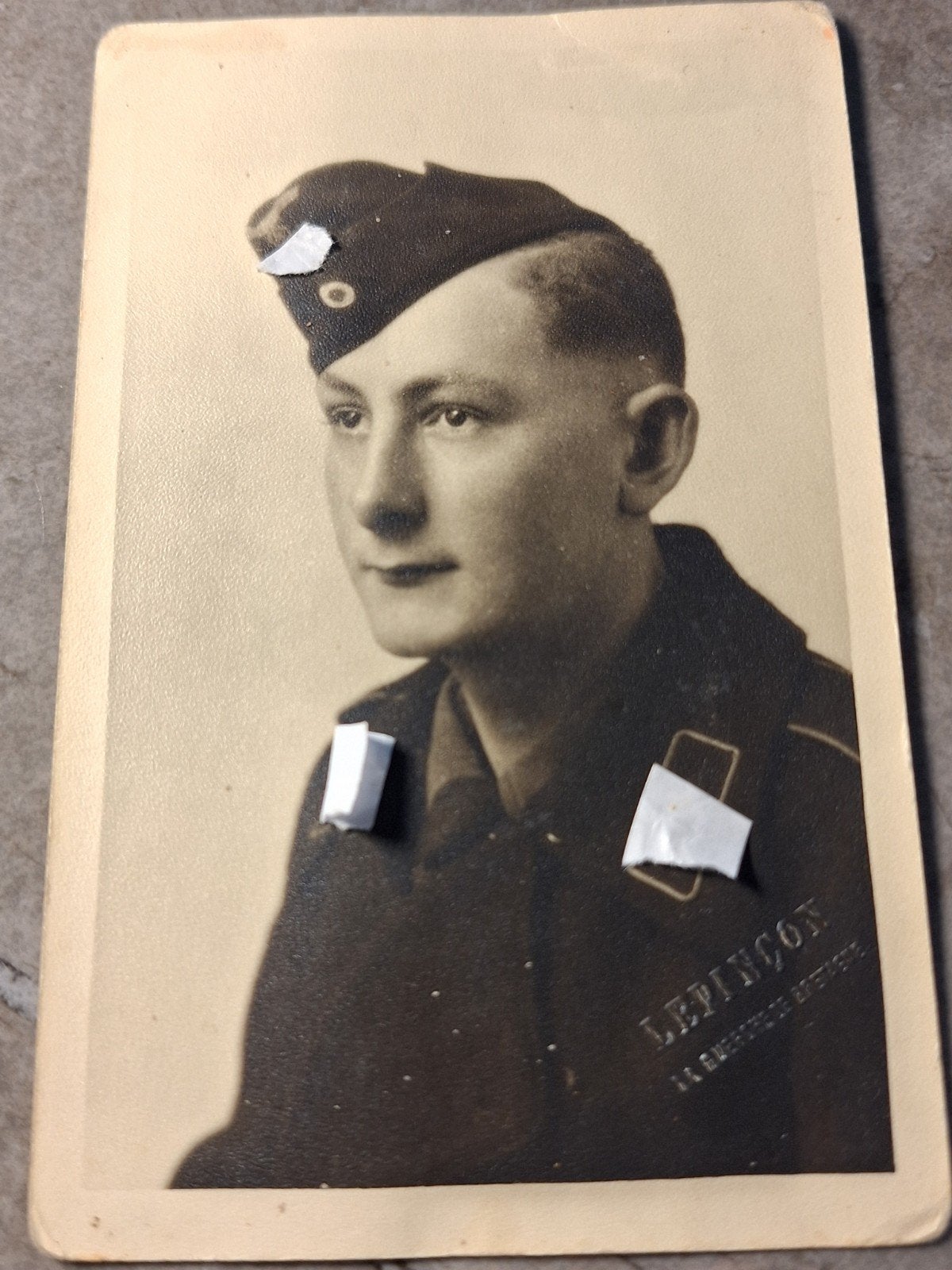 Panzer portretfoto 1943., Verzamelen, Ophalen of Verzenden, Landmacht, Foto of Poster