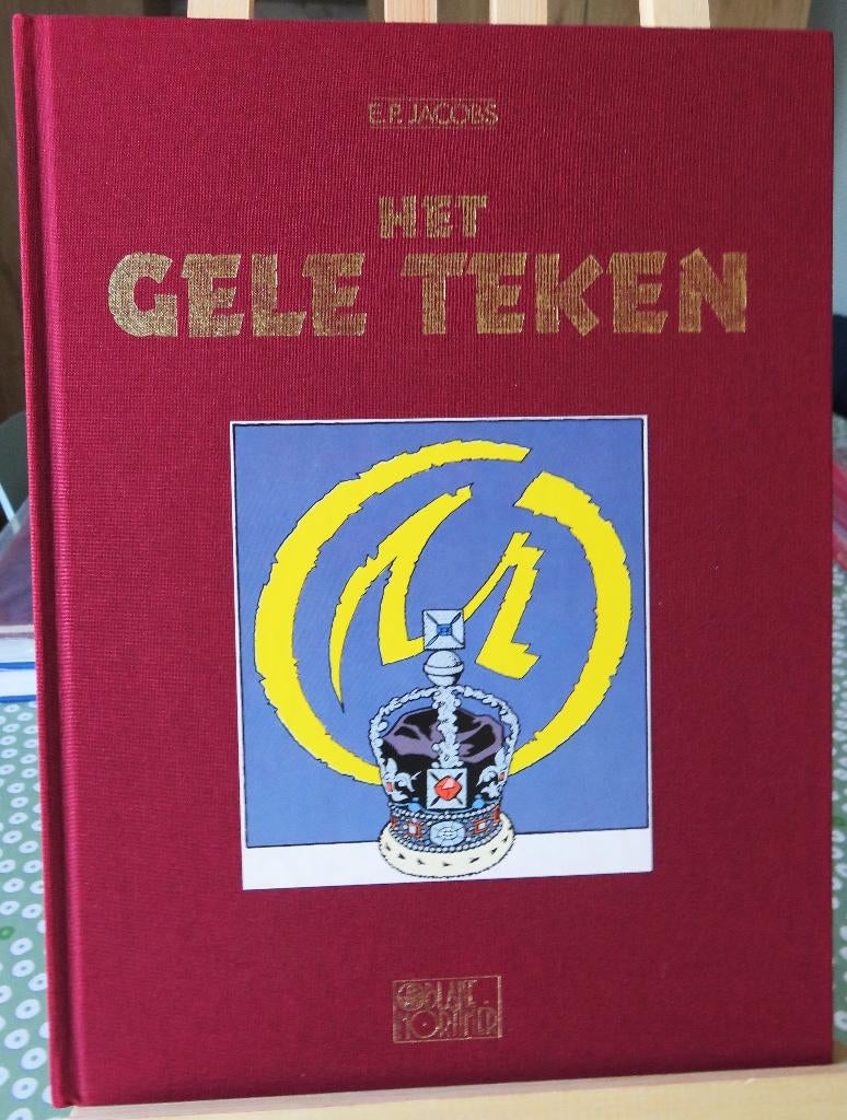 Blake en Mortimer luxe nr 3 Het gele teken, Enlèvement ou Envoi, Neuf, Edgar P. Jacobs