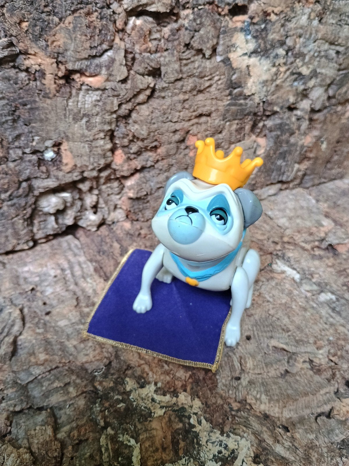 Pocahontas, Percy de mops hond, Disney 1995, Ophalen of Verzenden, Pocahontas of Kl. Zeemeermin, Zo goed als nieuw, Beeldje of Figuurtje