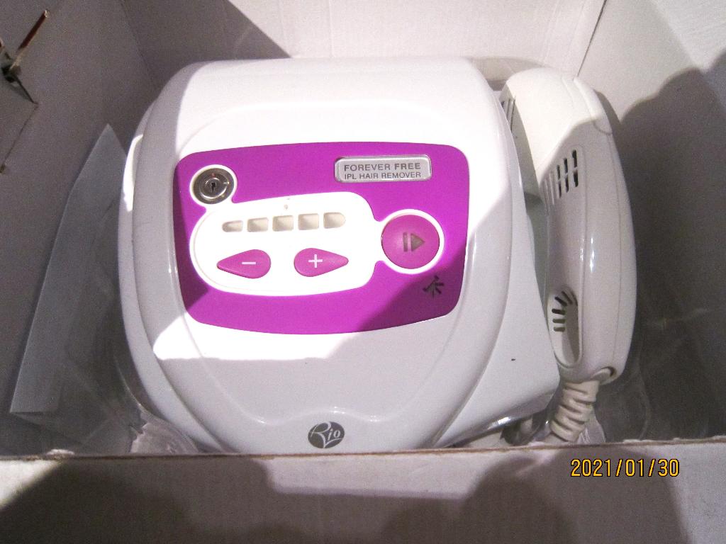 Rio IPL Forever Free epilator met pulserend licht, Elektronische apparatuur, Verzenden, Gebruikt, Scheren en Epileren