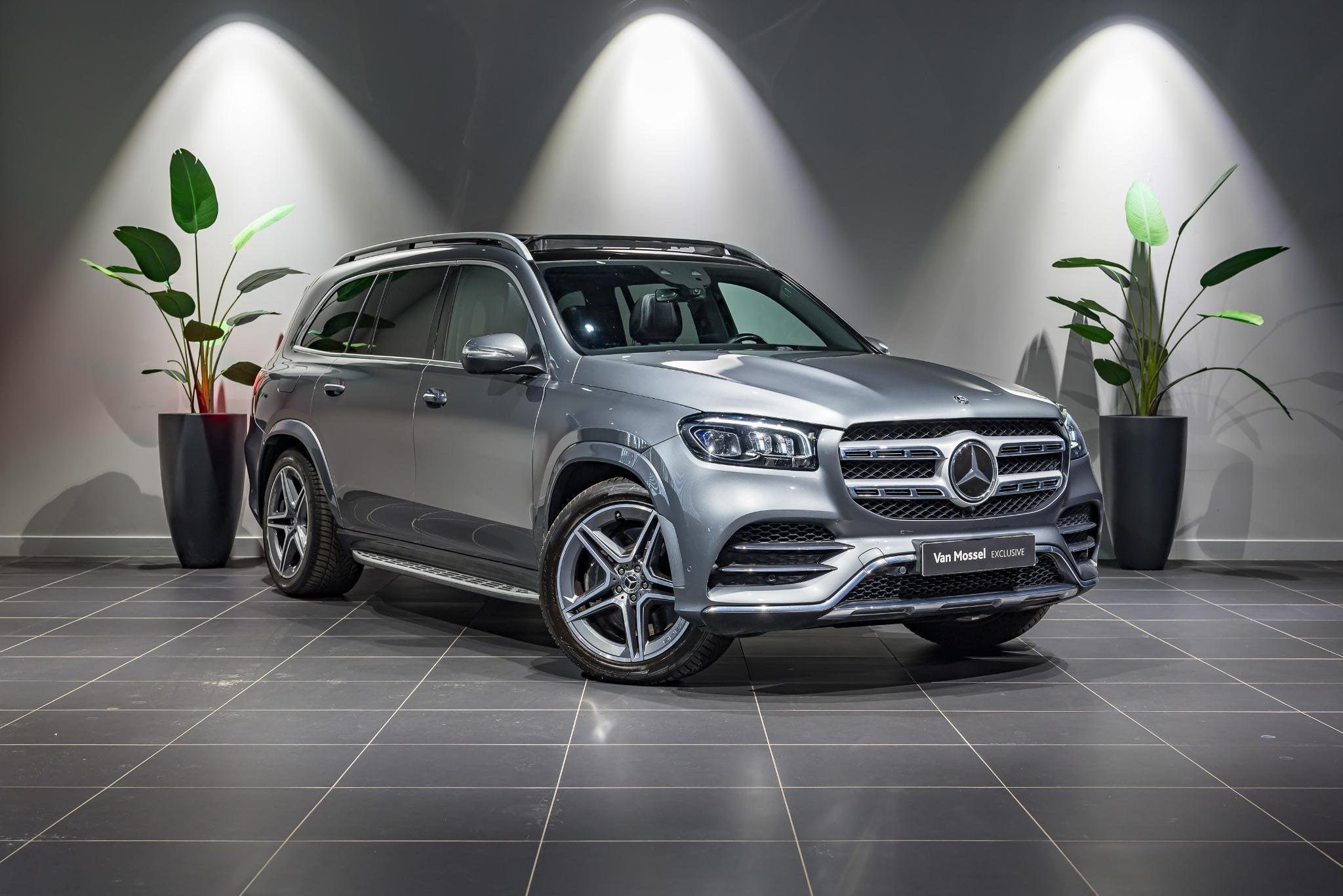 Mercedes-Benz GLS GLS 350 d 4MATIC AMG LINE BURMESTER | PANO, Auto's, Stof, Zwart, 7 zetels, https://public.car-pass.be/vhr/ee488c05-c1bc-4199-8751-f5b0a2595540