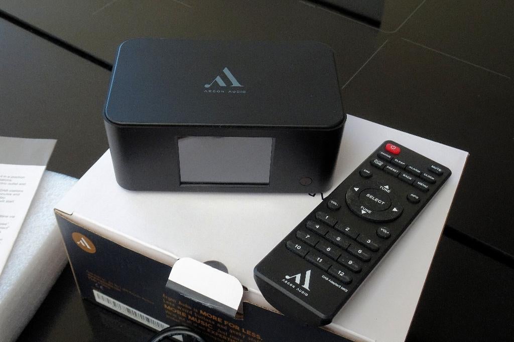 Argon Audio DAB adapter 3 MK 2 - als nieuw!, Enlèvement ou Envoi, Comme neuf, Audio optique, Sans disque dur