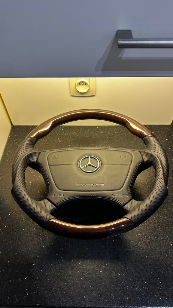 AMG stuur Mercedes-Benz – NIEUW – echt hout & Nappa leder, Ophalen of Verzenden, Mercedes-Benz
