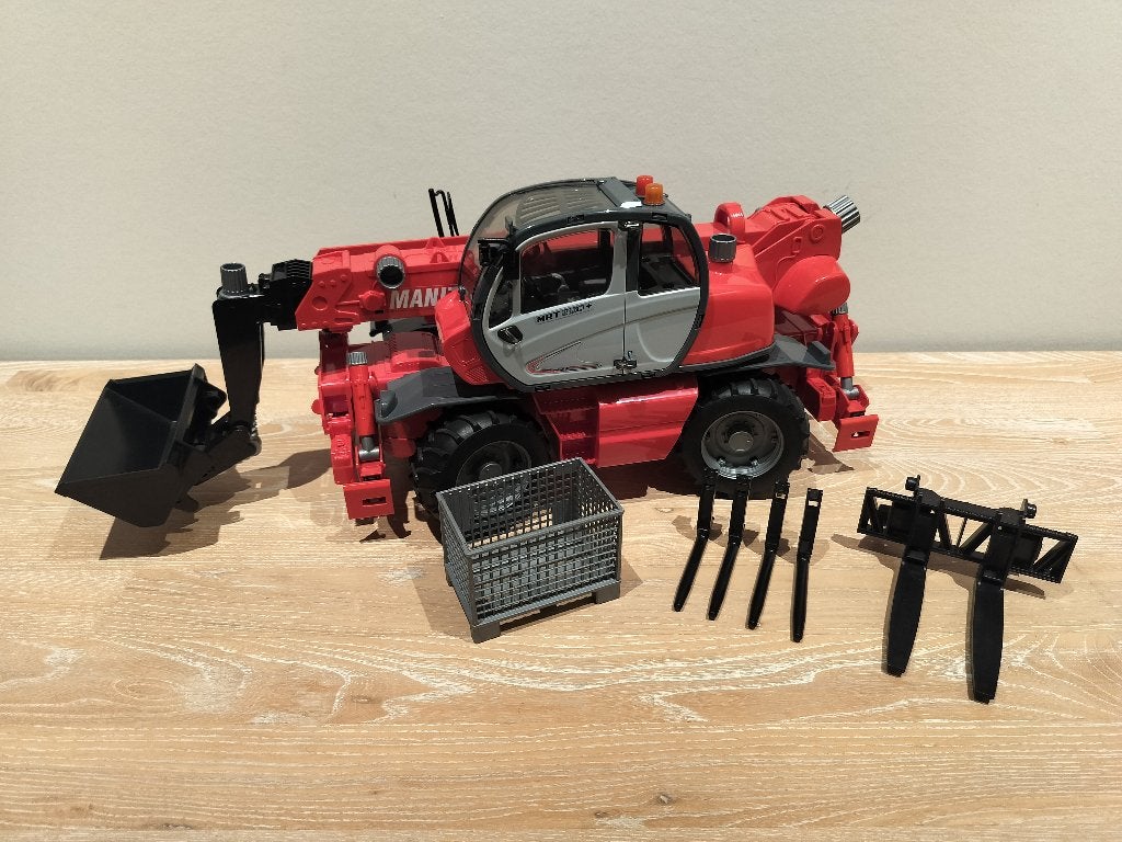 Bruder Manitou MRT 2150 Roterende Verreiker, Ophalen, Zo goed als nieuw
