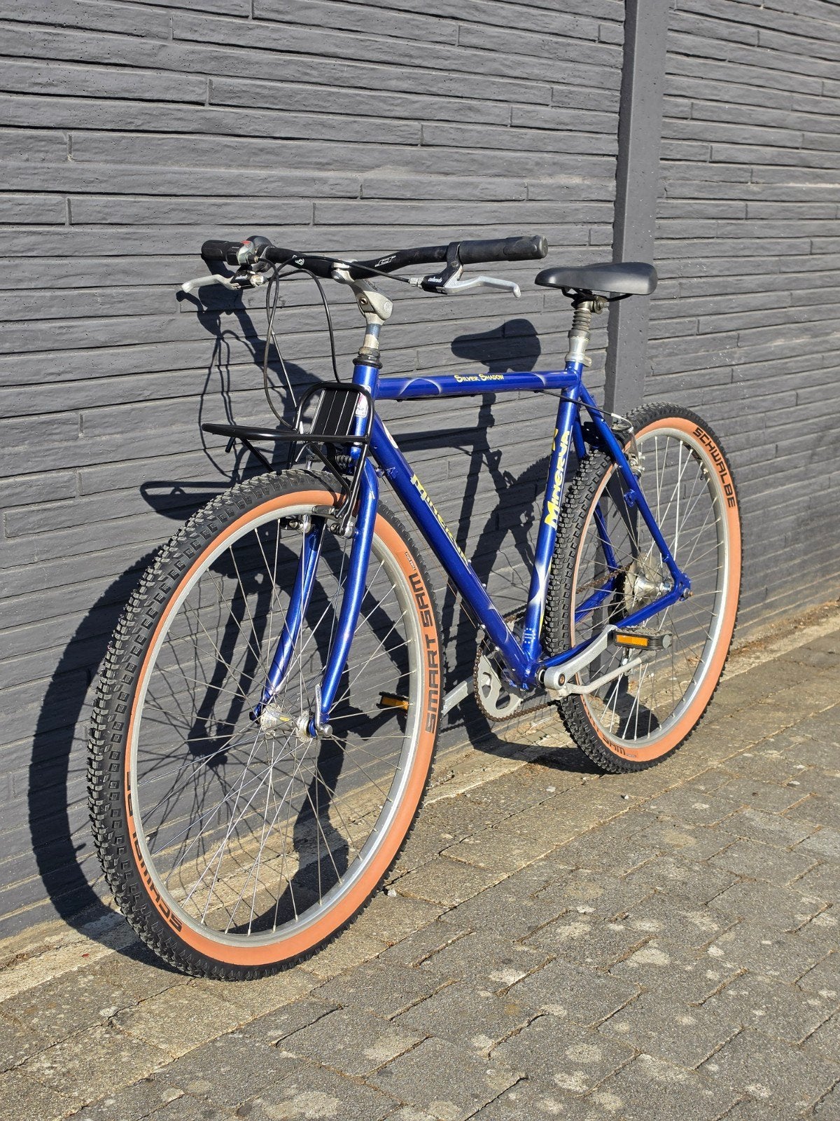 Cruiser vintage rétro Minerva Touring Restomod, conversion d, Autres marques, Frein sur jante, Moins de 10 vitesses, Comme neuf