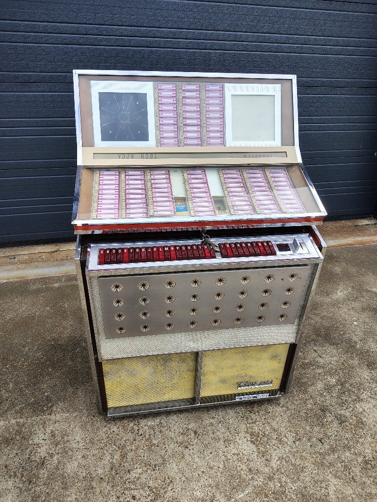 Rowe-AMi JBM/ Tropicana (1963) jukebox /opknapper !!, Verzamelen, Automaten | Jukeboxen, Ophalen, Ami