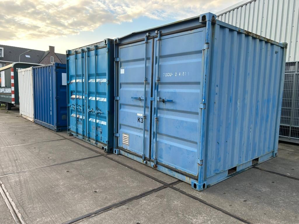 Zeecontainer/zee container/opslagcontainer 10FT gebruikt, Doe-het-zelf en Bouw, Ophalen