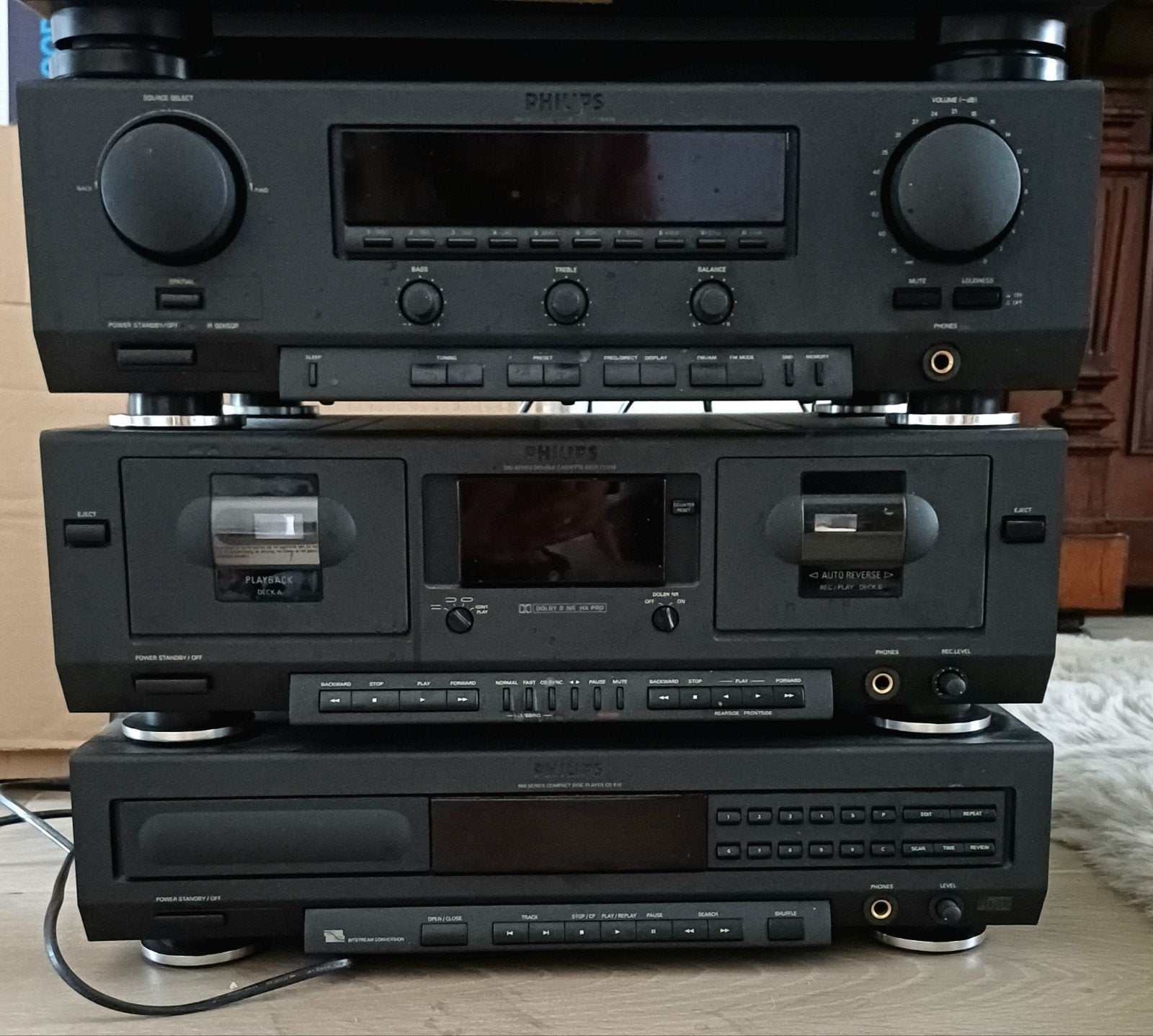 Philips Hi-Fi, Ophalen, Cassettedeck, Philips