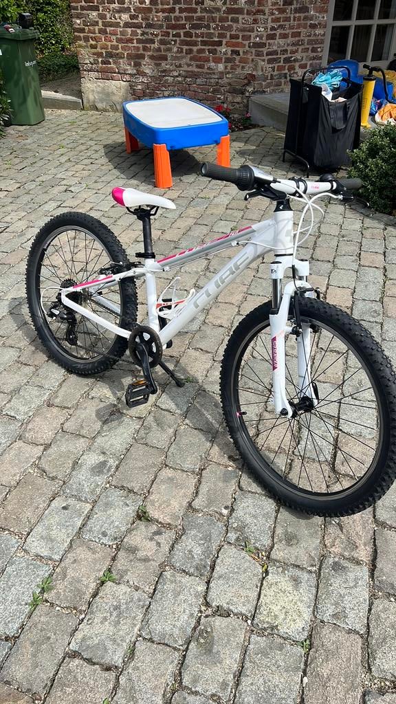 CUBE kinderfiets MTB voor meisjes 24 inch, Fietsen en Brommers, Gebruikt, Hardtail, Velgrem, Dames