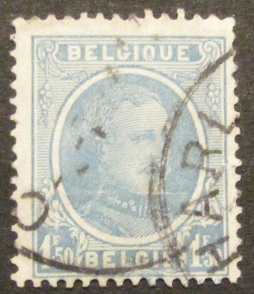 1,50 frank OBC 207b afgestempeld, Met stempel, Koninklijk huis, Frankeerzegel, Ophalen of Verzenden