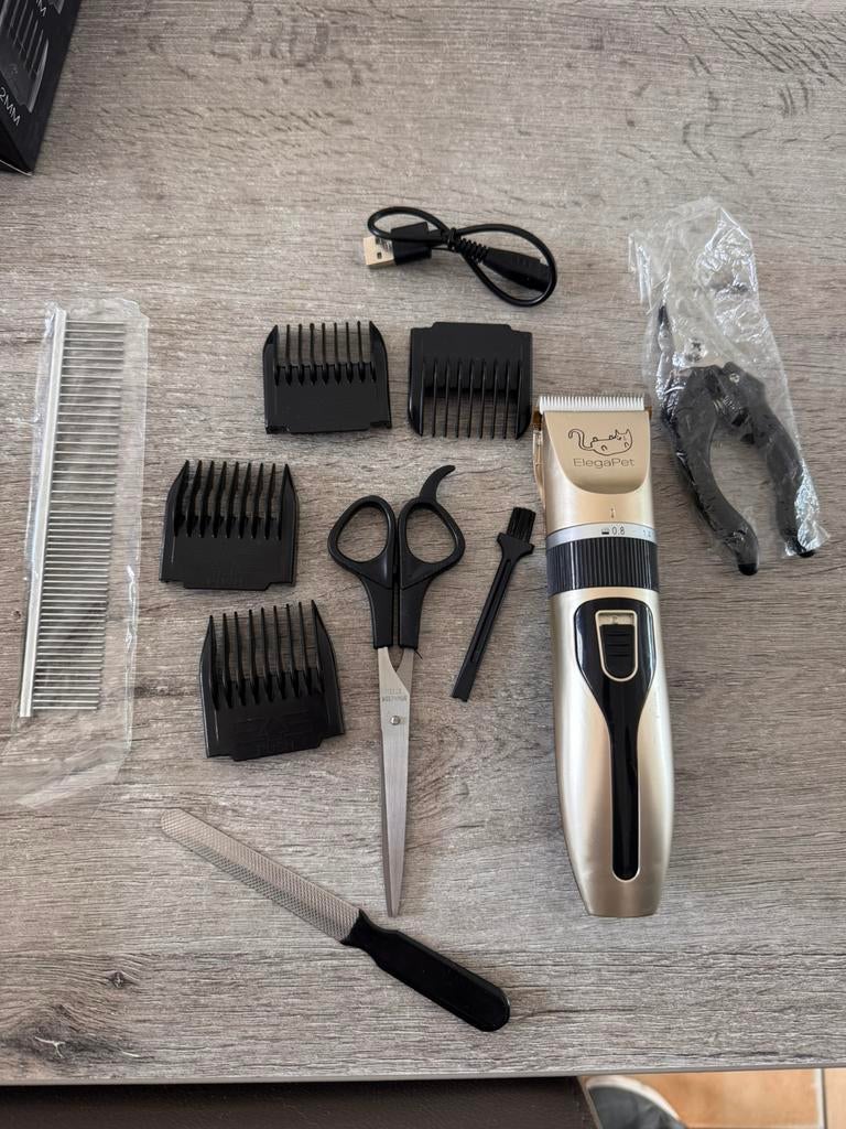 Tondeuse voor honden en katten inclusief nagelknipper ea, Dieren en Toebehoren, Ophalen, Nieuw