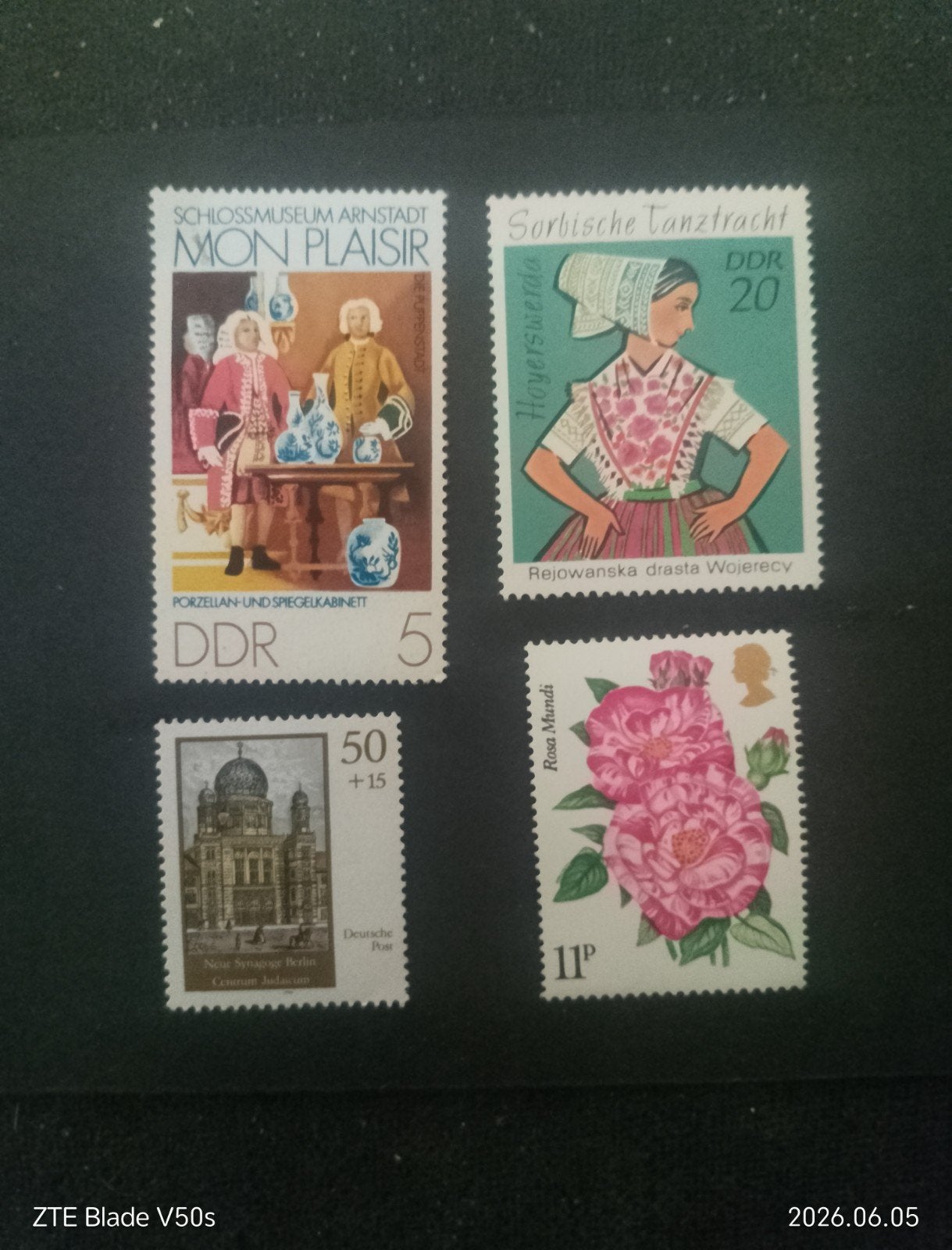 Quatre timbres d'histoire postfrisch, Timbres & Monnaies, Timbres | Europe | France, Enlèvement ou Envoi