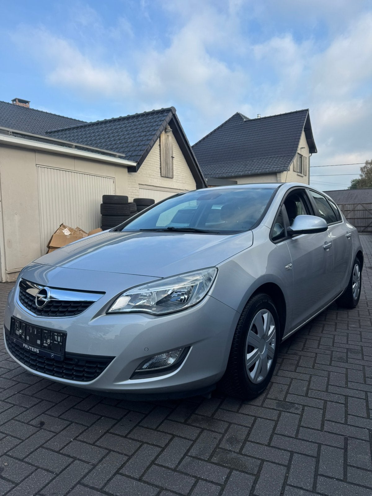 opel astra 45.770KM BENZINE AIRCO ENZ, Auto's, Euro 5, Stof, Zwart, 4 cilinders