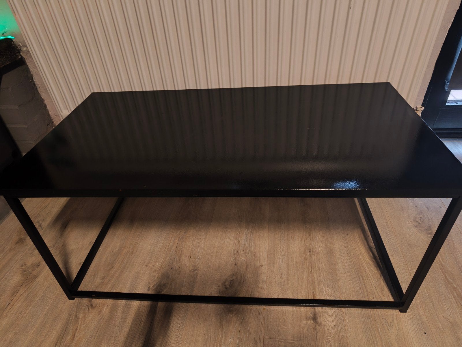 salontafel, Ophalen, Zo goed als nieuw, Rechthoekig, Zwart