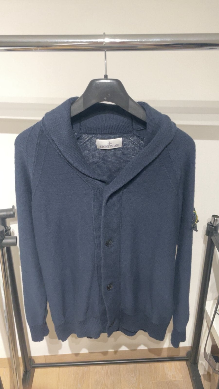 Stone Island – Gilet/Cardigan, Enlèvement, Comme neuf, Taille 48/50 (M), Bleu