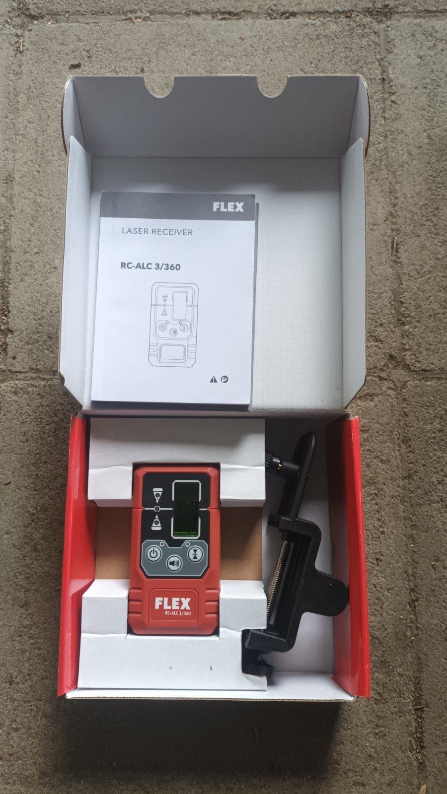 Laser ontvanger flex RC-ALC 3/360, Doe-het-zelf en Bouw, Ophalen of Verzenden