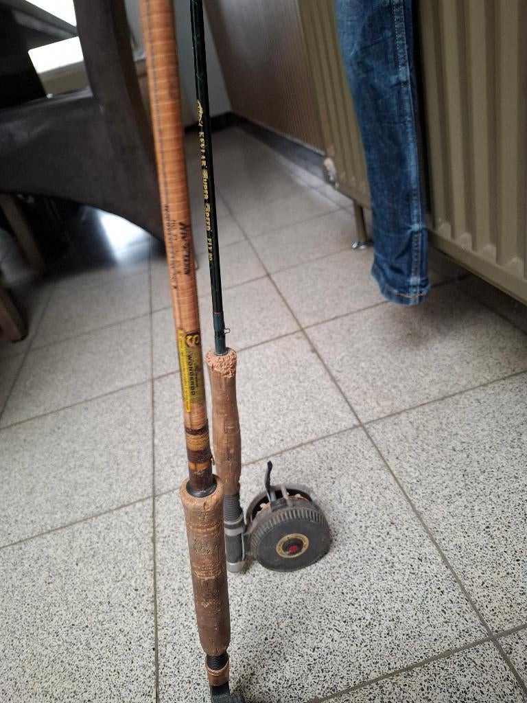 Materiel de peche, Enlèvement, Utilisé, Canne à lancer