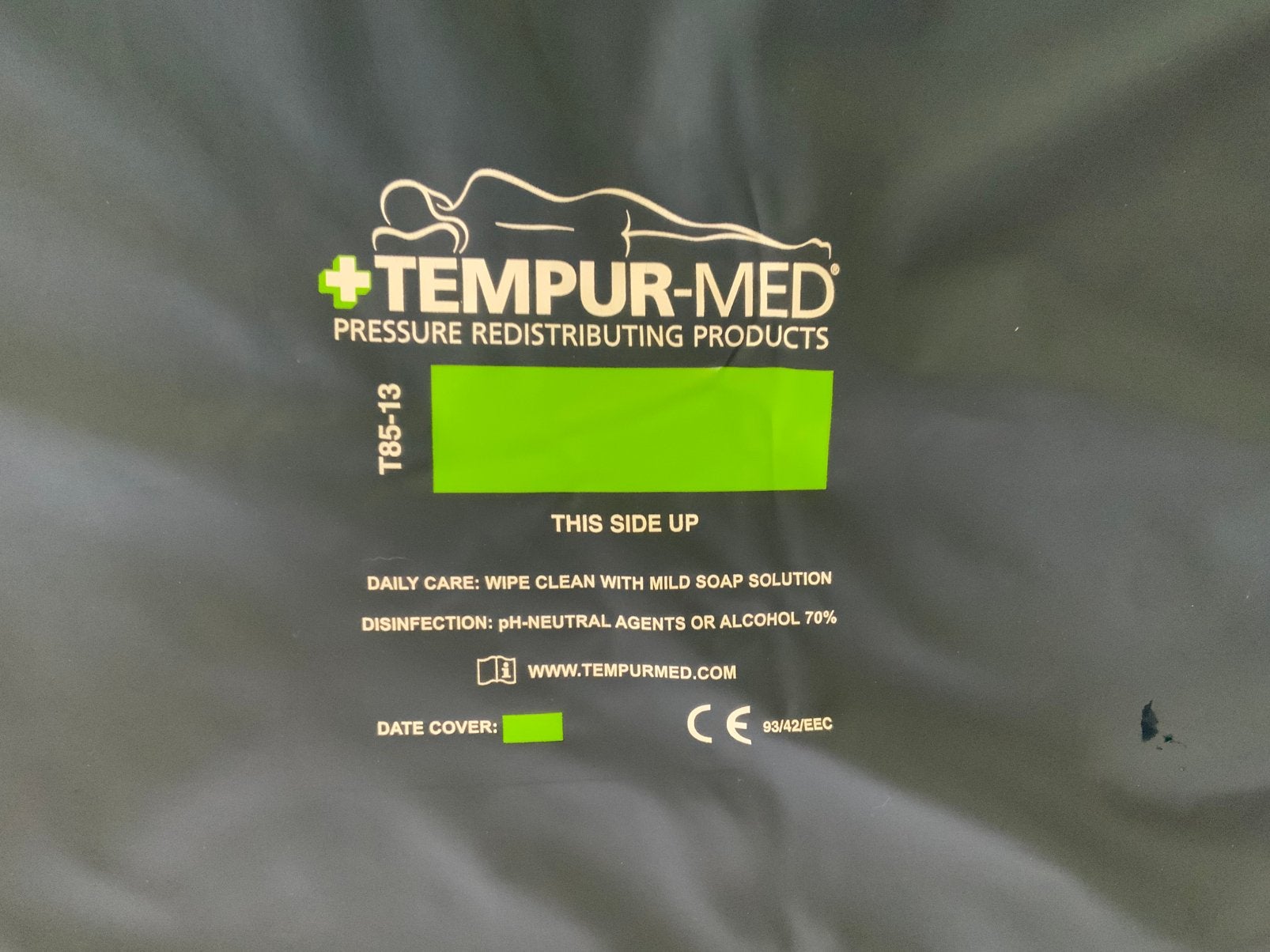 Tempur topper met afwasbare hoes, Enlèvement, Comme neuf