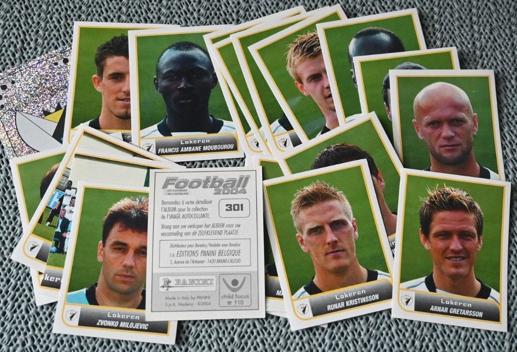 Panini Football 2004 / Lokeren / Volledige ploeg, Verzenden, Nieuw, Poster, Plaatje of Sticker