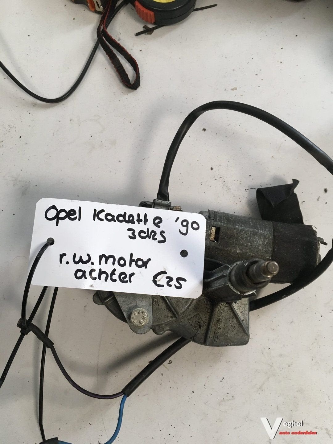 Opel kadet E 1990 Ruitenwissermotor achter, Gebruikt, -, -, Ophalen of Verzenden