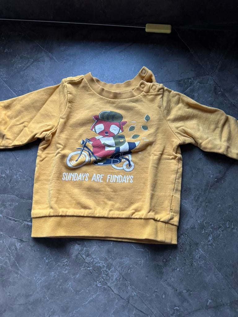 Sweatshirt met opdruk, Ophalen of Verzenden, Gebruikt, Jongetje of Meisje, Truitje of Vestje