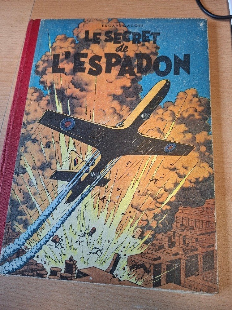 Le secret de l'espadon, Edgar P. Jacobs, Une BD, Enlèvement, Utilisé