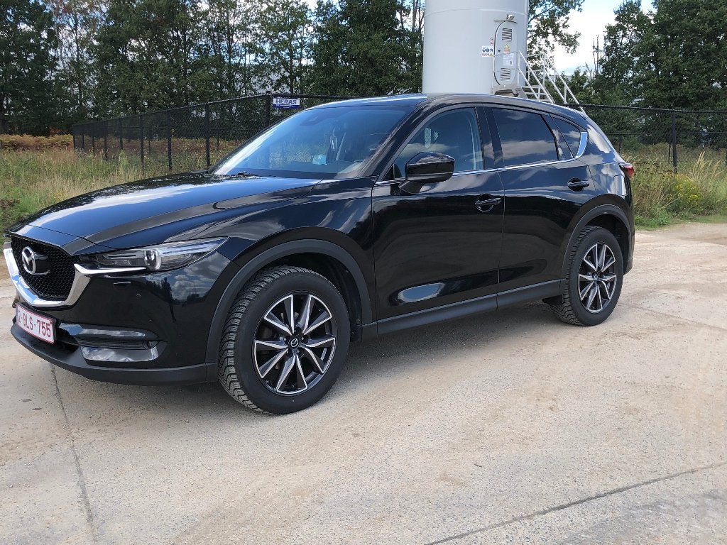mazda CX5, 2018, 2.0i, automaat, AWD., Cuir, Euro 6, Climatisation automatique, Noir