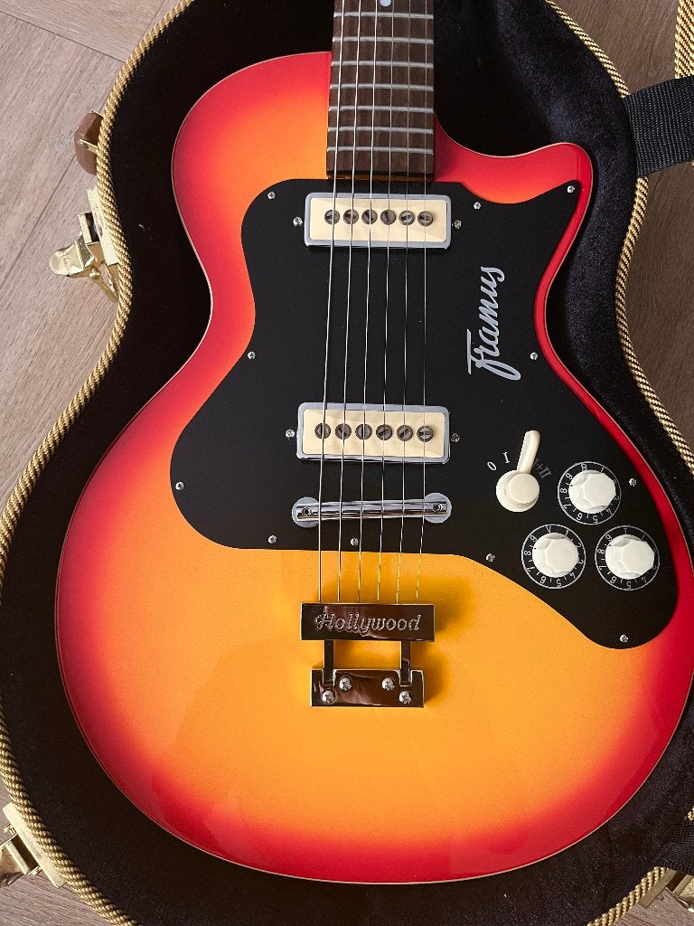 Framus Hollywood 5/131 SC incl. koffer, Musique & Instruments, Enlèvement, Comme neuf, Autres marques