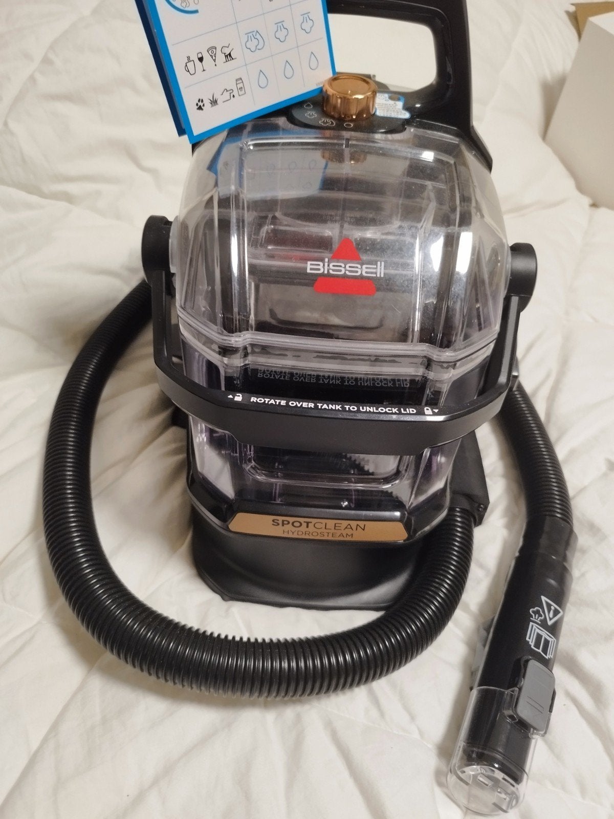 Bissell SpotClean Hydrosteam Pro, Ophalen, Nieuw, Stoomreiniger