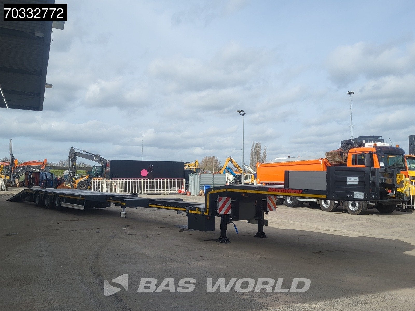 Kässbohrer LB3E Lift + Steering Axle Extandable 520cm, Autos, Argent ou Gris, Achat, Entreprise, Autres carburants