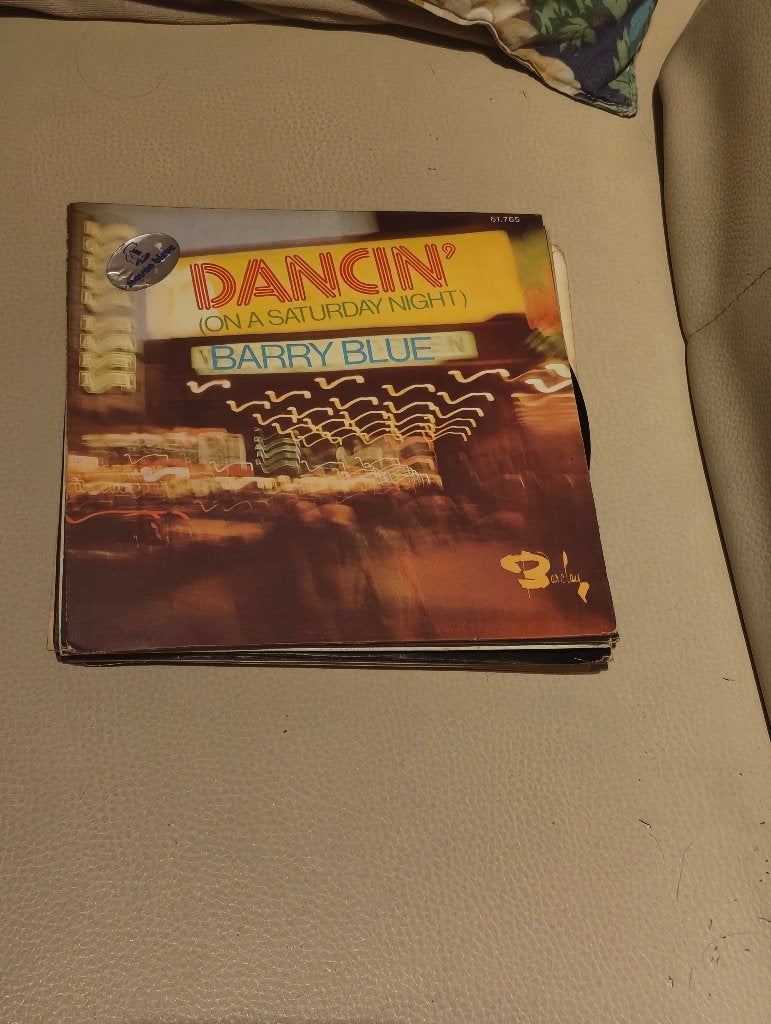 9 Singles van Barry Blue, Cd's en Dvd's, Vinyl Singles, Gebruikt, 7 inch, Ophalen of Verzenden, Rock en Metal