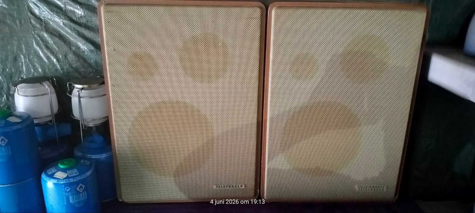 Haut-parleurs vintage Telefunken, TV, Hi-fi & Vidéo, Enlèvement